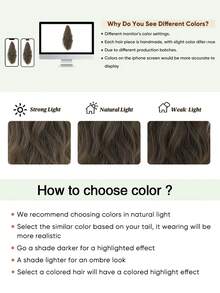 16 Inch Ponytail Extensions Claw Clip In Ponytail Hairpiece Synthetic Pony Tails Hair Piece Natural Wavy Hairpieces Party Daily For Women - Multicolor - View 10