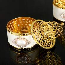 24个装糖果收纳盒，婚礼糖果包装盒，带盖空心盒，适用于节日聚会、婚礼、派对、装饰和礼品包装 - 彩色 - 查看 3