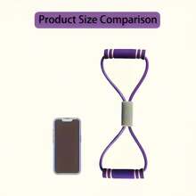 Multifunctional Resistance Bands, Stretching Strap, Yoga Pilates Exercise Equipment For Gym Workout, Portable - Multicolor - View 9