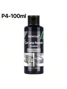 HGKJ P4 Car Lantern Cleaner And Refresh,Car Headlight Refurbished Repair Liquid, No Need To Polish, Car Headlight Shell Aging Cleaning Agent, Lampshade Yellowing Polishing Agent Car Coating, Lamp Cleaning Agent, Headlight Yellowing & Scratch Repairing Polishing Tool Set(30/100ML) - A - View 9