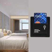 Interruptor de Tarjeta RFID Interruptor de Apagado Retardado Interruptor de Apagado Mecánico de Alta Potencia para Hoteles (BLACK),37059492 - A - Ver 6