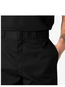 Dickies 男士寬鬆雙膝加固工裝褲 D85283BLK - 黑色 - 查看 6