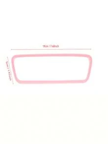 Funda protectora de silicona multicolor para el espejo interior del coche, ajuste flexible y elástico, decoración femenina para el coche, anti-golpes, accesorios de modificación universal, ¡conviértelo en una línea hermosa en tu coche! - A - Ver 9