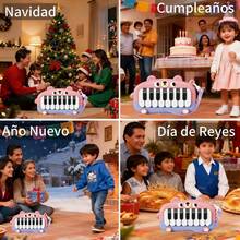 TendenciaJuguetes De Educación Multifuncional Para Bebés:piano MúsicaCalidad premium - 1 - Ver 7