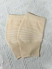 1 双女士男士羊绒护膝支撑腿套冬季保暖羊毛骑行滑雪跑步护膝加厚护膝袖套护膝 - 彩色 - 查看 11