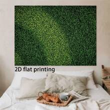 Green Leaf Grass Natural Photography Backdrop, Fresh Breeze Birthday Wedding Event Holiday Party Background Cloth - Multicolor - View 6