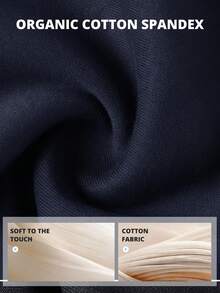 CAMEL CROWN Conjunto deportivo de hombre para otoño/invierno, chaqueta y pantalones con cuello alto, cortavientos y transpirables - Azul oscuro - Ver 2