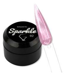 TendenciaGel Magnético Sparkle 5 Gr.No.02 Brillo Oro Rosa No.02 Rose Gold GlossCalidad premium - 1 - Ver 2