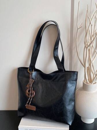 Nueva bolsa de hombro versátil de lujo con estampado gráfico para mujeres