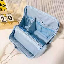 大容量化妆包，如云般柔软，带隔层，可独立放置，适合收纳化妆品和洗漱用品。化妆包、洗漱包、化妆盒，大容量，可独立放置，如云般柔软，旅行必备收纳包，带隔层，方便日常使用和旅行收纳。 - 彩色 - 查看 6