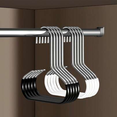 5PCS Hat Hook Ring Hanger Anti-Slip Scarf Wrap Multifunctional Home Storage Organizer Simple Hanger Belt