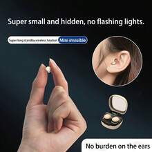 Dual Adaptability For Sports Travel, Mini Headphones, Ultra Small Size, High-Definition Calling, Stable Wearing, No Pressure Sensation After Long-Term Use, Supports Apple And Android. - Nhiều màu - Xem 2