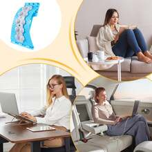 1PC Back Stretcher Multi-Level Adjustable Massager Waist Neck Fitness Humpback Relaxation Massager With Lumbar Support
