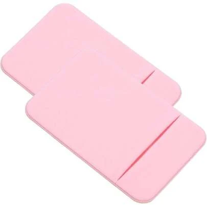 2piezas Tarjetero Para Teléfono Móvil Bolsillo Adhesivo Para Tarjetas De Crédito Funda Adhesiva Para Billetera Para Usar Viajes o El Bolsillo Trasero,37426965