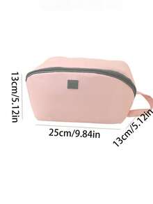 Bolsa de almacenamiento de sujetadores, organizador multifuncional de ropa interior para viajes, inserto de equipaje - Rosa - Ver 4