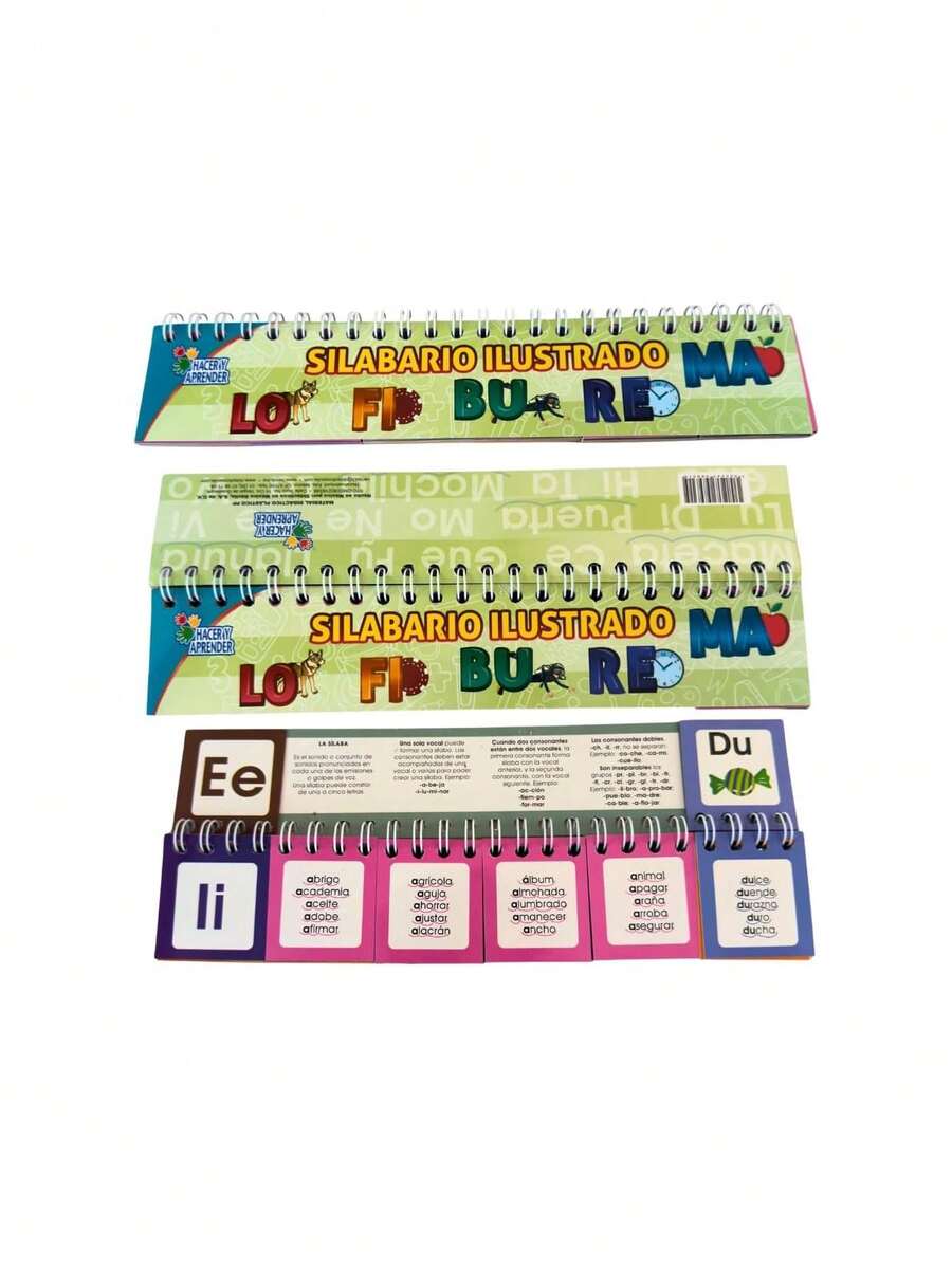 Alfabeto Móvil Con Silabario Material Educativo Para Niños,37412755 - Multicolor - Ver 1