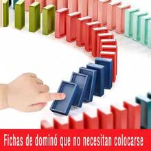 TendenciaAutomático Trenes Dominó 60 Pcs Pvc Para Niños 3-12 Años Naranja DinosaurioCalidad premium - 1 - Ver 7