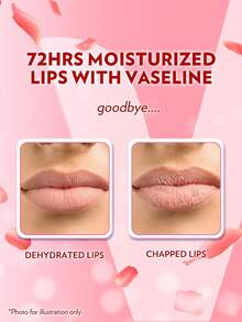 Vaseline بلسم شفاه مغذي بالورد 7 جرام | إشراق بعد العيد | يرطب بعمق الشفاه الجافة جدًا | بلسم شفاه نباتي 100% | مصنوع في كوريا - وردي - مشاهدة 3