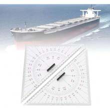 Regla de Dibujo de Gráficos, Escala Precisa Transparente para la Navegación Náutica, Elaborada a Partir de Escamas Grabadas Acrílicas de Alta Dureza para Dibujar y Medir,37427707 - Multicolor - Ver 5