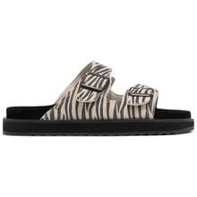 D.Franklin Slide Sandals DFSH405002-ZEBR For Men And Women In Color Black - Black - View 1