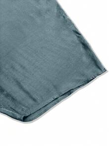 女士金属色长袖蝙蝠袖宽松长袍，优雅派对礼服，春秋季女士优雅连衣裙 - 灰色 - 查看 5