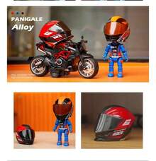 TendenciaFigura Biker Transformer C/ Casco Coleccionable Regalo 1:12Calidad premium - 1 - Ver 7