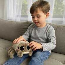 TendenciaBonito Peluche Araña Lucas Spider Suave 20cm Juguete Regalo Gris OscuroCalidad premium - 1 - Ver 1