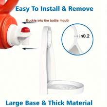 1 Set Laundry Detergent Dispenser Cup Holder, Equipped With Upgraded Nozzle And Easy-To-Use Switch For Hassle-Free And Tidy Detergent Dispensing - Multicolor - View 9