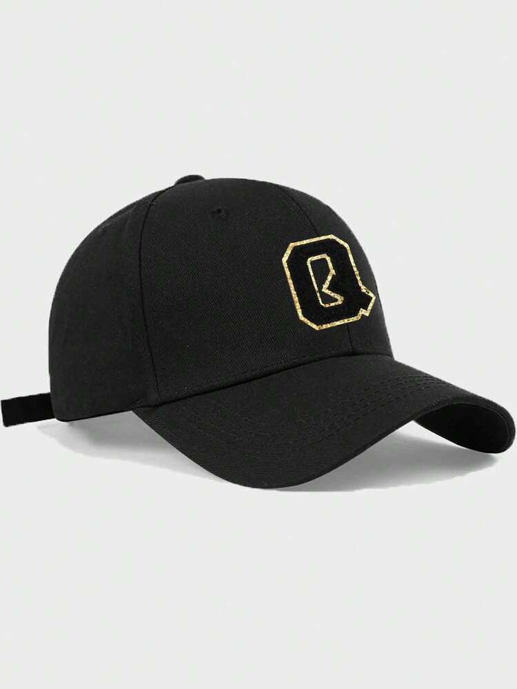 This Unisex Baseball Cap Features 26 Embroidered Letter Patterns With Gold-Tone Trim. It Has An Adjustable Brim, Making It Suitable For Outdoor Activities. Whether You're Traveling Year-Round Or Going Out, It Is An Ideal Choice. - Multicolor 2 - View 23
