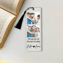 1PC Custom Bookmark With Personalized Photo/Image/Text In Packs For All Other Ornaments,Custom Photo Bookmark Gift For Her, Reader Gifts, Mothers Day Gift, Fathers Day Gift, Birthday Gift Idea, Picture Bookmark Gift For Mom Dad - Multicolor - View 27