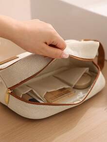 Men Business Travel Toiletries Storage Bag Cosmetic Bag Portable Waterproof Makeup Organizer Male Zippe Wristlet Pouch With Handle Men's Handheld Pouch Gifts Father Day Gift Holiday Essentials Bags For Holiday Pouch Wallet Travel Essential Purse Organizer Gifts For Men Christmas Gifts Vintage Christmas Bags Waterproof Backpack Men's Gifts Valentine'S Day