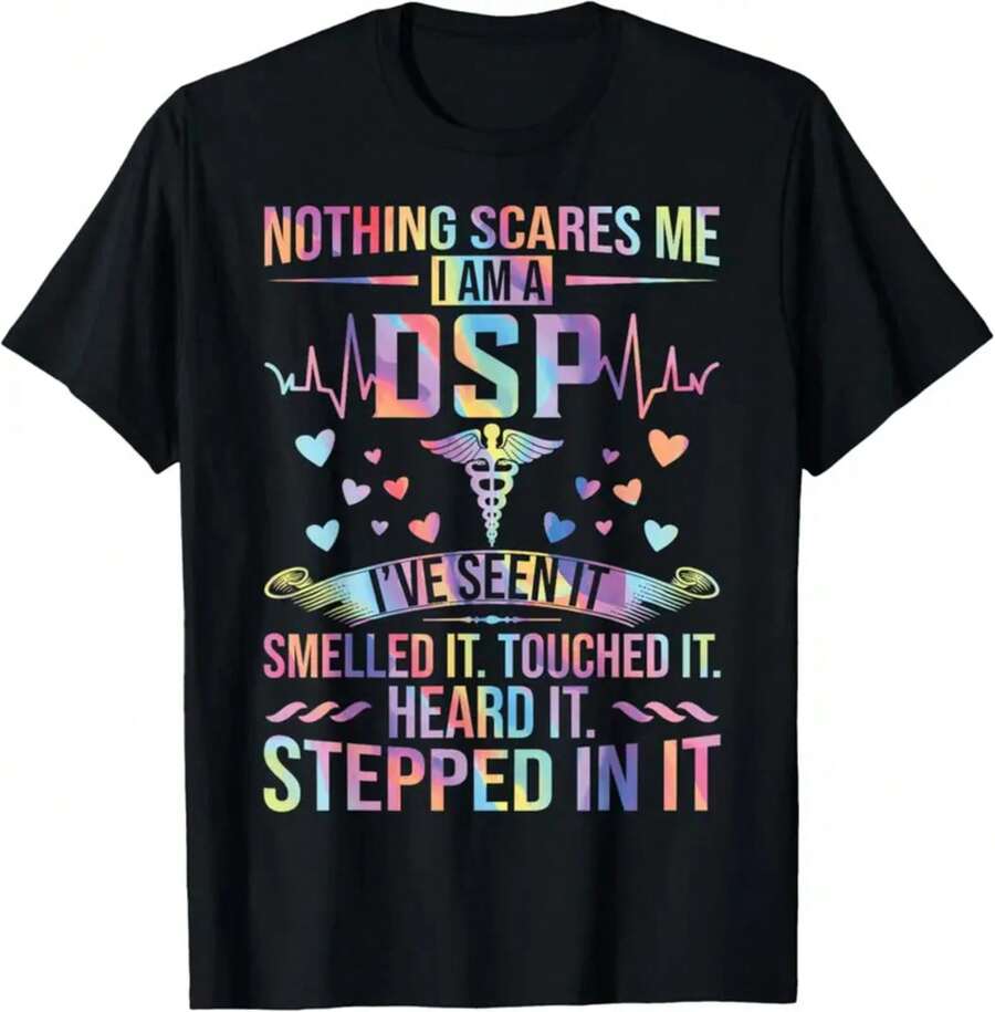 Camiseta de Enfermera Profesional DSP Direct support - Blanco - Ver 1