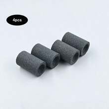 4 pièces Set affûteur de fléchettes - Affûteur en forme de V, pierre à aiguiser, accessoires de jeu de fléchettes, pointes de fléchettes en métal, outils de fléchettes - Gris - Voir 9