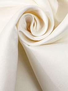 2026 Spring/Summer New Elegant Sexy Retro Casual Chic Office Satin Round Neck Puff Sleeve White Blouse, Suitable For Women's Valentine's Day, Music Concert, Street, Carnival, Cruise, Beach, Vacation, Holiday, Y2K Style - White - View 8