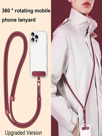 2026 Lanière de téléphone pour la Saint-Valentin, Lanière de téléphone anti-vol de voyage, Sangle bandoulière réglable avec clip en métal, Convient comme cadeau d'anniversaire/fête pour mère, famille, amis, accessoire de téléphone, Sangle bandoulière de téléphone durable anti-casse pour les voyages en extérieur