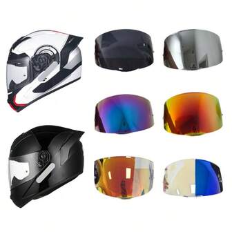 New FF352 (5 Teeth) Motorcycle Helmet Visor For LS2 FF352,FF802,ROOKIE,FLASH, Motorcycle Helmet Visor Replacement