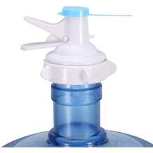 Paquete de 3 Botella de agua Dispensador de bomba Válvula superior Prensa de mano Bomba de agua potable Se adapta a la mayoría de los refrigeradores de agua de 5 a 6 galones Grifo de plástico con tapa Protector de suciedad,37424485 - Multicolor - Ver 2