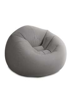 Intex Beanless Bag™ Silla Inflable, 107 cm x 104 cm x 68.5 cm, beige - Gris - Ver 1