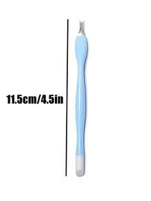50pcs/20pcs/2pcs Double-Headed Exfoliation Tools, Exfoliation Forks, Nail Press Sticks, Nail Press Tools, Nail Tools, Double-Headed Nail Auxiliary Tools, Nail Salon - Baby Blue - View 7