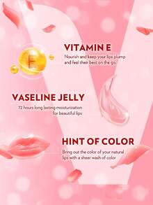 Vaseline بلسم شفاه مغذي بالورد 7 جرام | إشراق بعد العيد | يرطب بعمق الشفاه الجافة جدًا | بلسم شفاه نباتي 100% | مصنوع في كوريا - وردي - مشاهدة 4