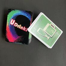 Udrink Game Paper Cards, Party Game, Portable 9*6cm Cards