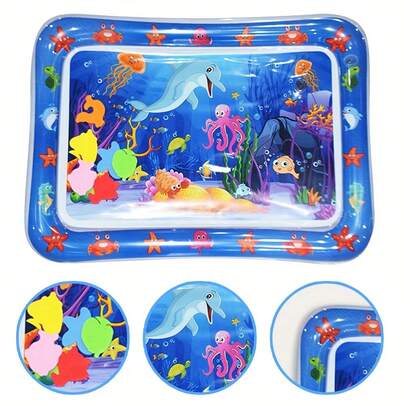 Blue Dolphin Water Play Mat: Encourage Activity And Sensory Development