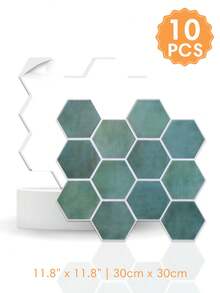 1/10/20 tấm ốp tường 3D tự dính, decal trang trí tường, chống thấm nước cho phòng tắm, nhà bếp, siêu mỏng nhẹ, có thể cắt tỉa, dễ lắp đặt, phù hợp cho trang trí nội thất và cải tạo nhà cửa. - Nhiều màu - Xem 21