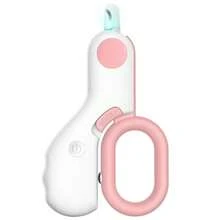 New Mini Pet Nail Clippers, Cat Dog Nail Trimmer With LED Light, Pet Nail Clipper - Multicolor - View 2