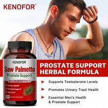 Saw Palmetto Supplement, With Ashwagandha, Quercetin & Black Pepper - Prostate And  Radiance Of Hair Growth Support - 120 Capsules - 1瓶 - 查看 4