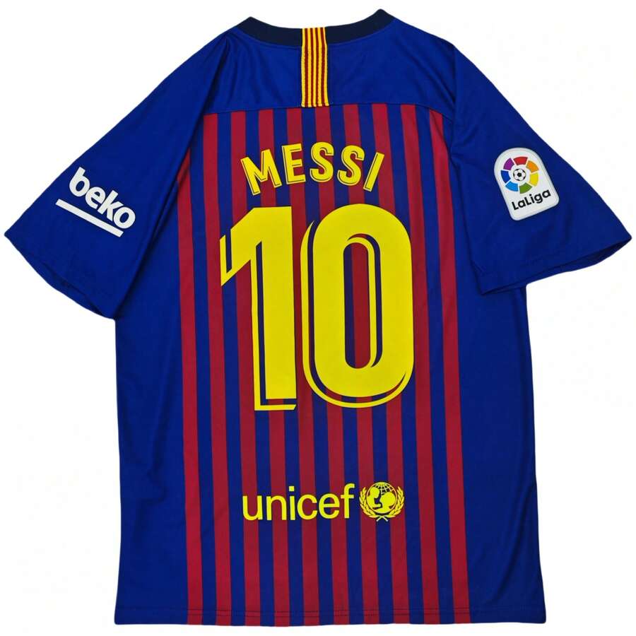 18-19 Red And Blue Jersey Rio Quick DryShort Sleeve 10 Jersey Comfortableand Breathable Fashion Casual Sports Jersey - trắng - Xem 1