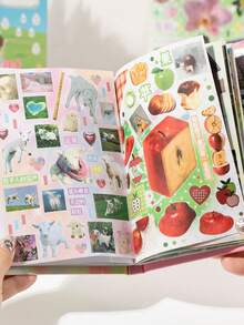Sách dán 30 miếng, Bộ sưu tập Dream Growth, Sách dán hình động vật nhỏ trang trí DIY sáng tạo, Thích hợp cho phong cảnh thu nhỏ, sách bỏ túi, dán lên sổ tay, nhật ký, hành lý, máy tính, cốc, ốp điện thoại, tủ lạnh, tường, mũ bảo hiểm, tủ, hộp, cửa, giường, đàn guitar, đồ dùng lớp học, đồ dùng học tập, phụ kiện giáo viên - Nhiều màu - Xem 7