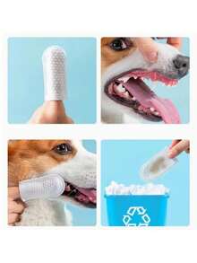 50 قطعة أكمام تنظيف أذن الحيوانات الأليفة، مناسبة للقطط والكلاب وحيوانات أليفة أخرى، محمولة وسهلة التنظيف، تحافظ على نظافة الحيوانات الأليفة - متعدد الألوان - مشاهدة 8