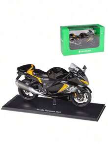 Maisto نموذج دراجة نارية معدنية مصغرة سوزوكي هايابوسا 2022 بمقياس 1:12، محاكاة للمركبات، هواية جمع، دراجة نارية لعبة، إصدار غلاف صلب، هدية عيد ميلاد وعيد الميلاد للرجال