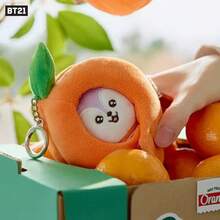TendenciaPeluche Bt21 Llavero Orange Party  Line Friends 14 Cm Mang Mandarina 10 CmCalidad premium - TEMBLANTE - Ver 3